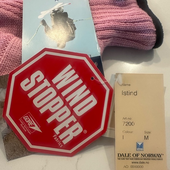 Dale Norway Pink and Dark Grey Knit Ski Sweater FULLY LINED - Picture 11 of 13